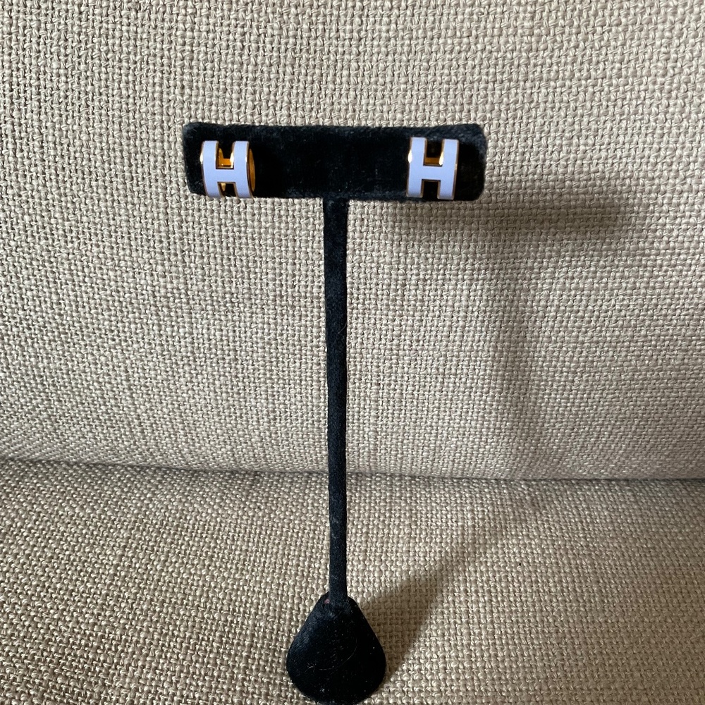 Hermes NEW Mini Pop H gold with lilac enamel